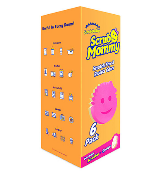 Scrub Mommy sponzen roze voordeelverpakking - 6 pack