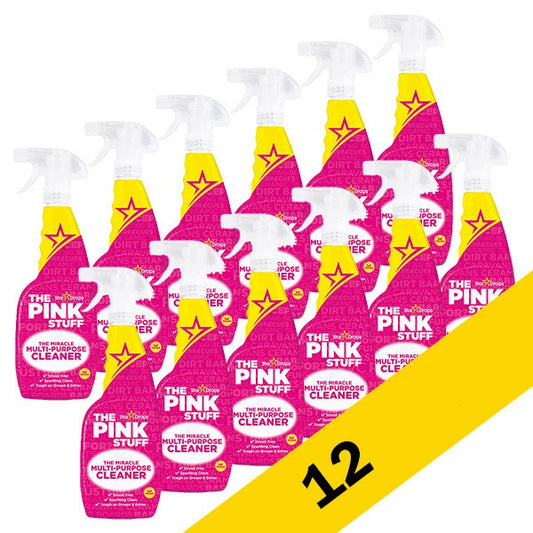 The Pink Stuff Mehrzweck-Allesreiniger 750 ml – 12er-Pack