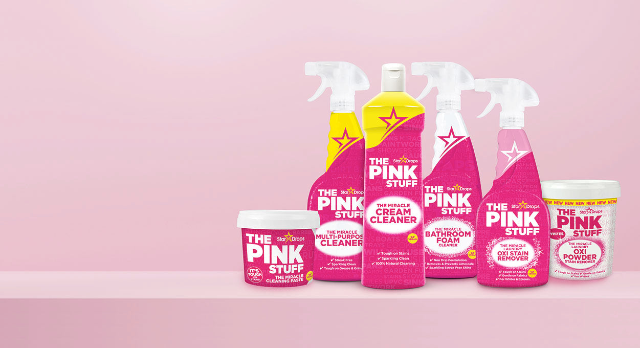 The Pink Stuff The Wonder Cleaner - Scrub Daddy & Fabulosa