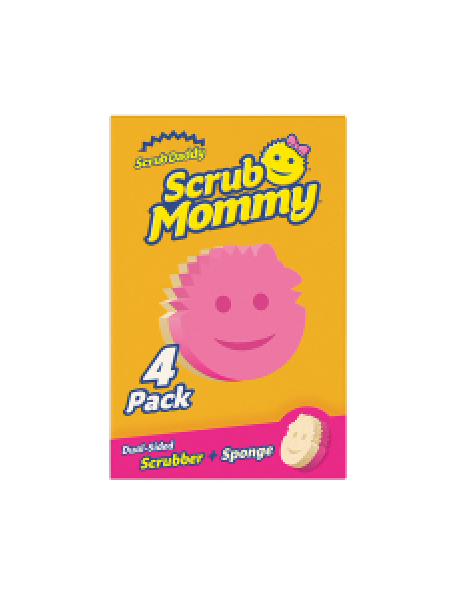 Scrub Daddy | Scrub Mommy Schwämme rosa (4 Stück)