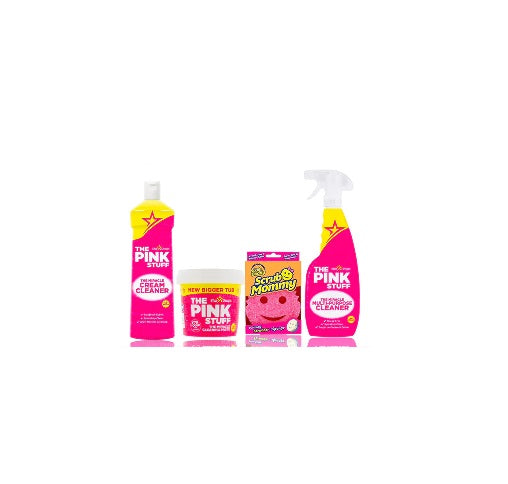 The Pink Stuff – My First Bundle – 1x 850 g Paste, Cremereiniger, Allzweckreiniger, Scrub Mommy